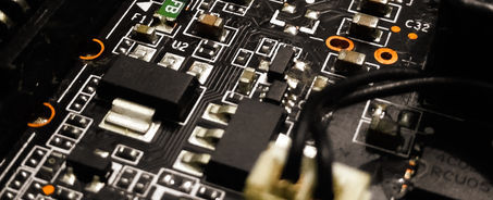 black circuit board