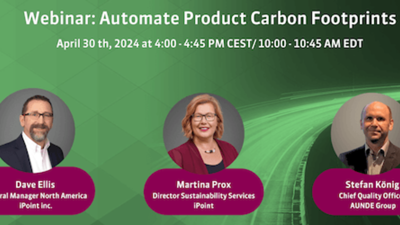 Automate Product Carbon Footprints