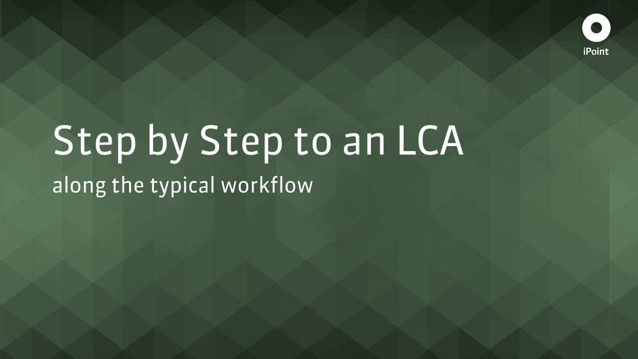 Umberto Product Demo Video: Step by Step to an LCA