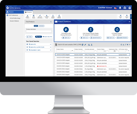 iPoint Conflict Minerals Screen